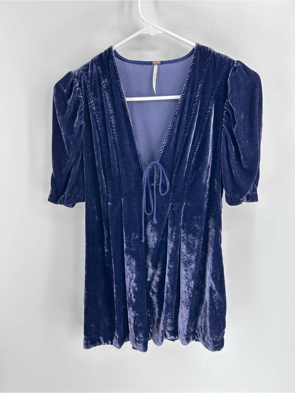 Free People Adelle Velvet Tunic - Size XS